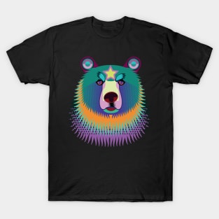 techno grizzly bear T-Shirt